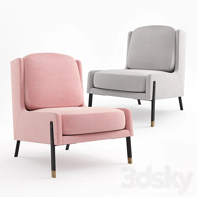 Stellar Works – Blink Sofa One Seater 3DSMax File