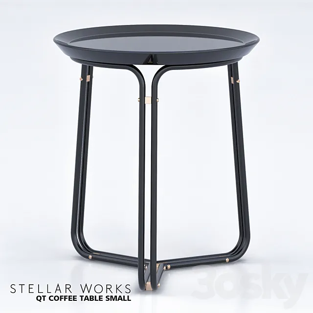 Stellar Works QT Coffee table Small 3DSMax File