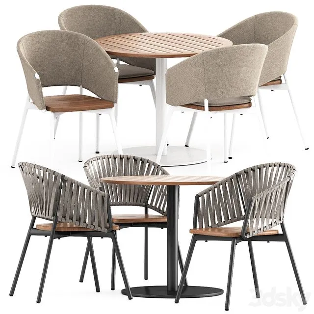 STEM 003 table PIPER 022 122 by Roda 3dsMax Model