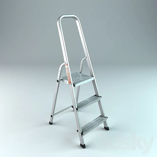 Step-Ladder 3DSMax File