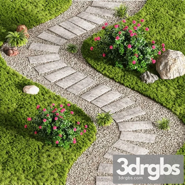Stepping Stone Designs Decorative Floor Grass 02 3dsmax Download