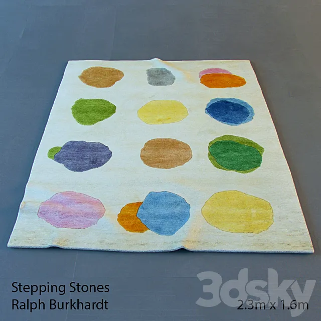 Stepping Stones carpet CVD3364 3ds Max