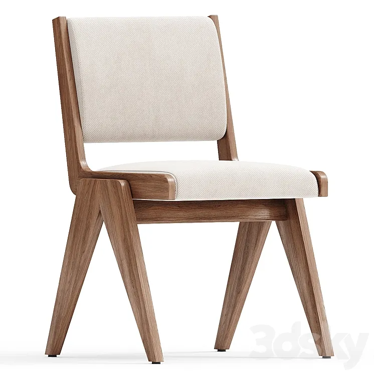 Stevie Indoor\/Outdoor Dining Chair 3DS Max Model