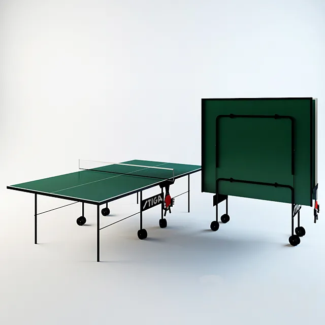 Stiga table tennis table 3DSMax File