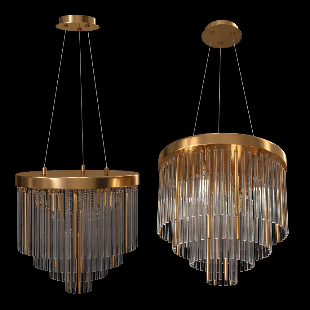 Stilfort – Chandelier 2147-05-06p Style rain 3ds Max