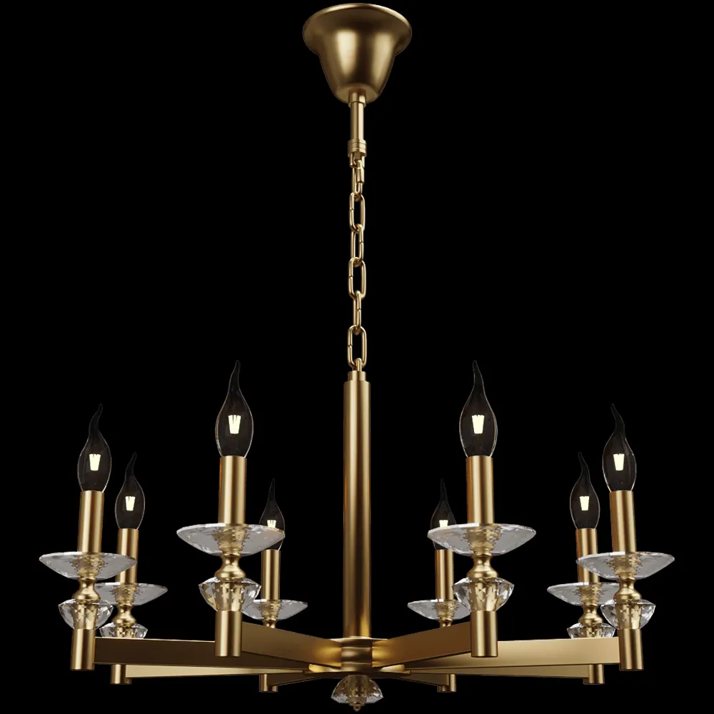 Stilfort – Chandelier Albert 1048-08P 3ds Max