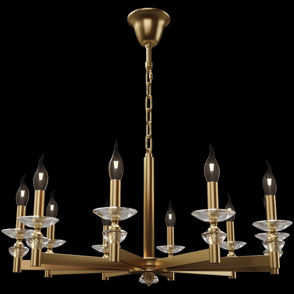 Stilfort – Chandelier Albert 1048-10P 3ds Max