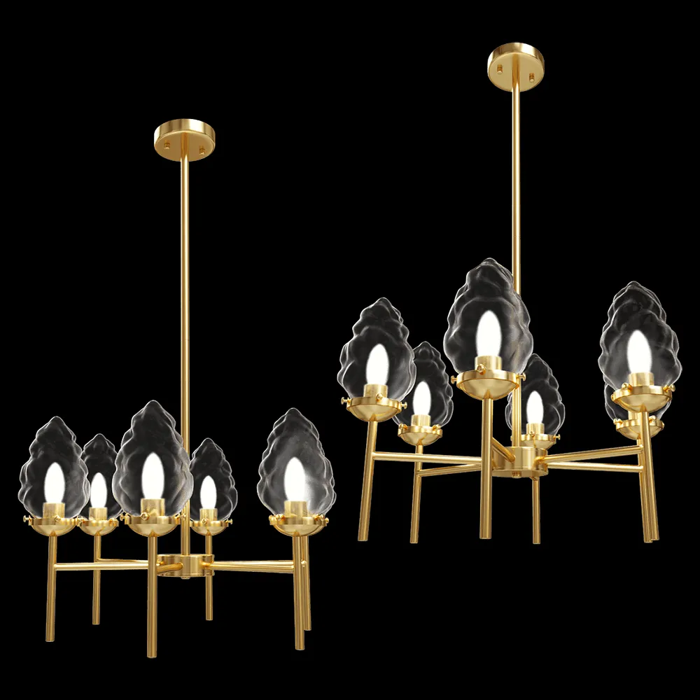 Stilfort – Chandelier Cream 2152-05-06P 3ds Max