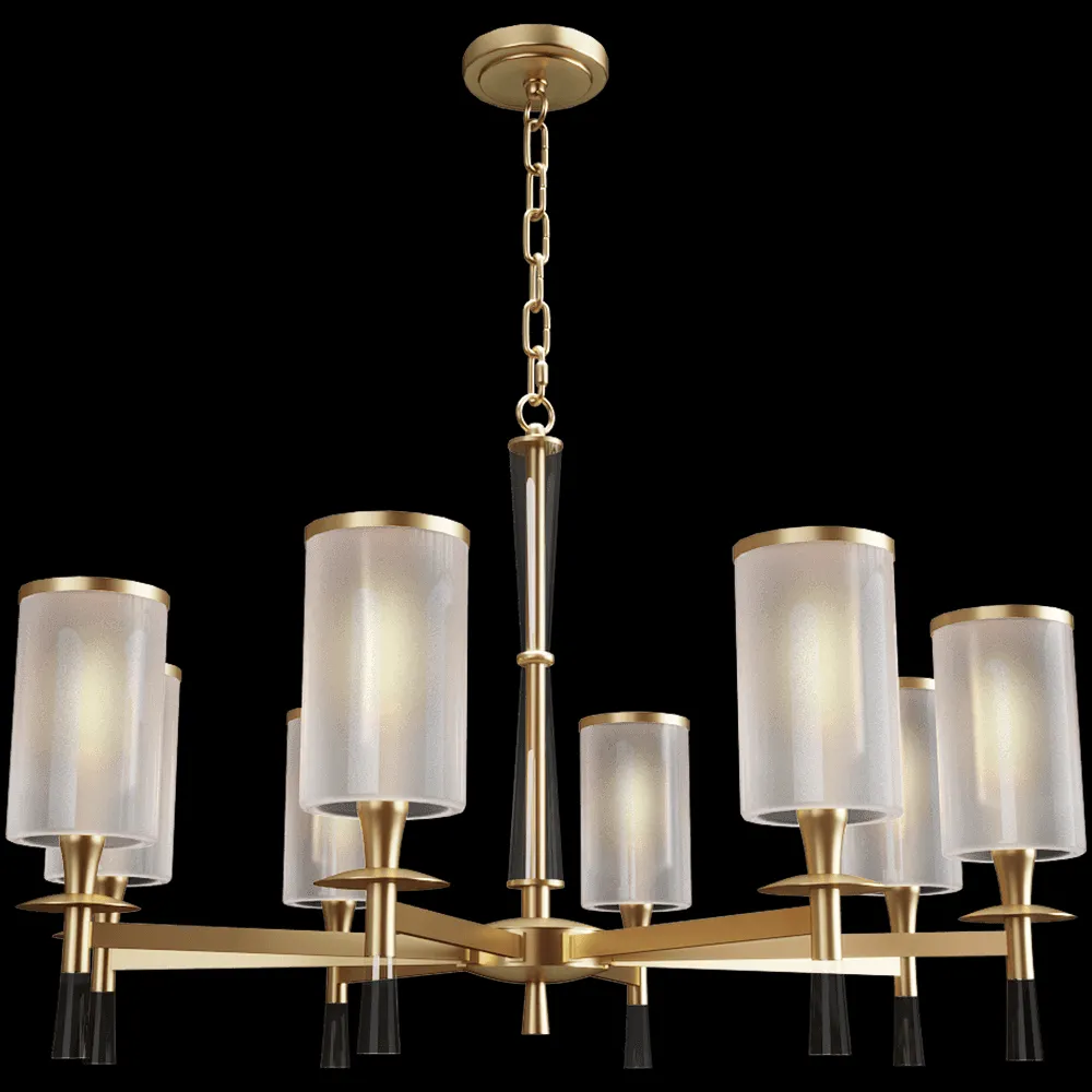 Stilfort – Chandelier Leader 1047-08P 3ds Max