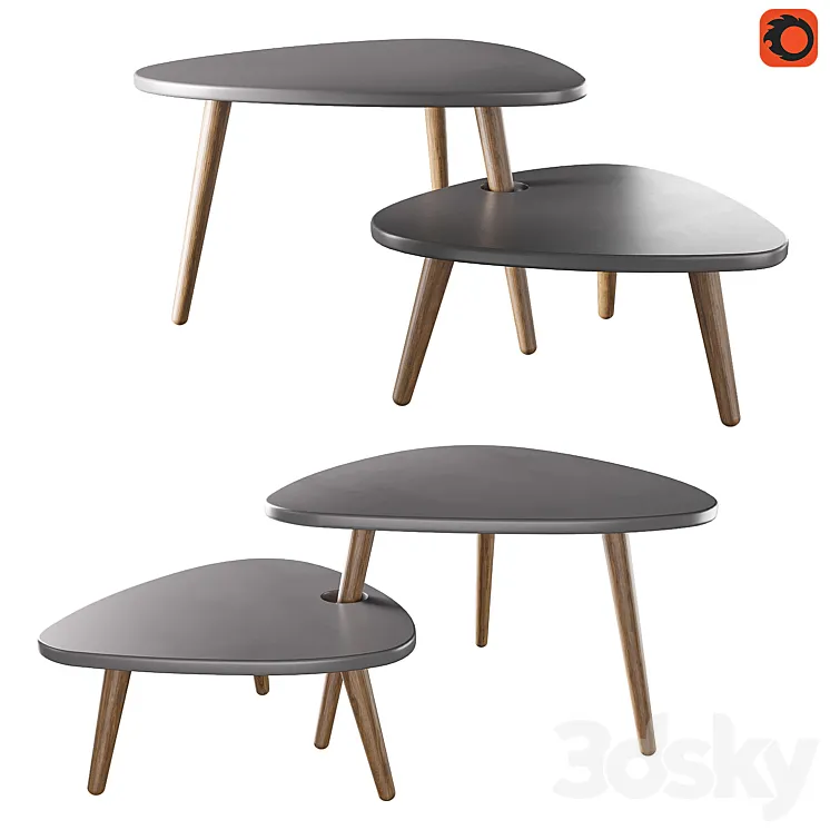 Stilgrey coffee table 3DS Max