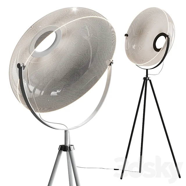 Stilnovo Demi Moon Floor Lamp 3ds Max