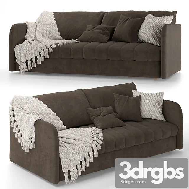 Stitch sofa kara mann knitted plaid 2 3dsmax Download
