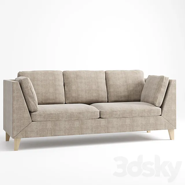Stockholm sofa 3ds Max