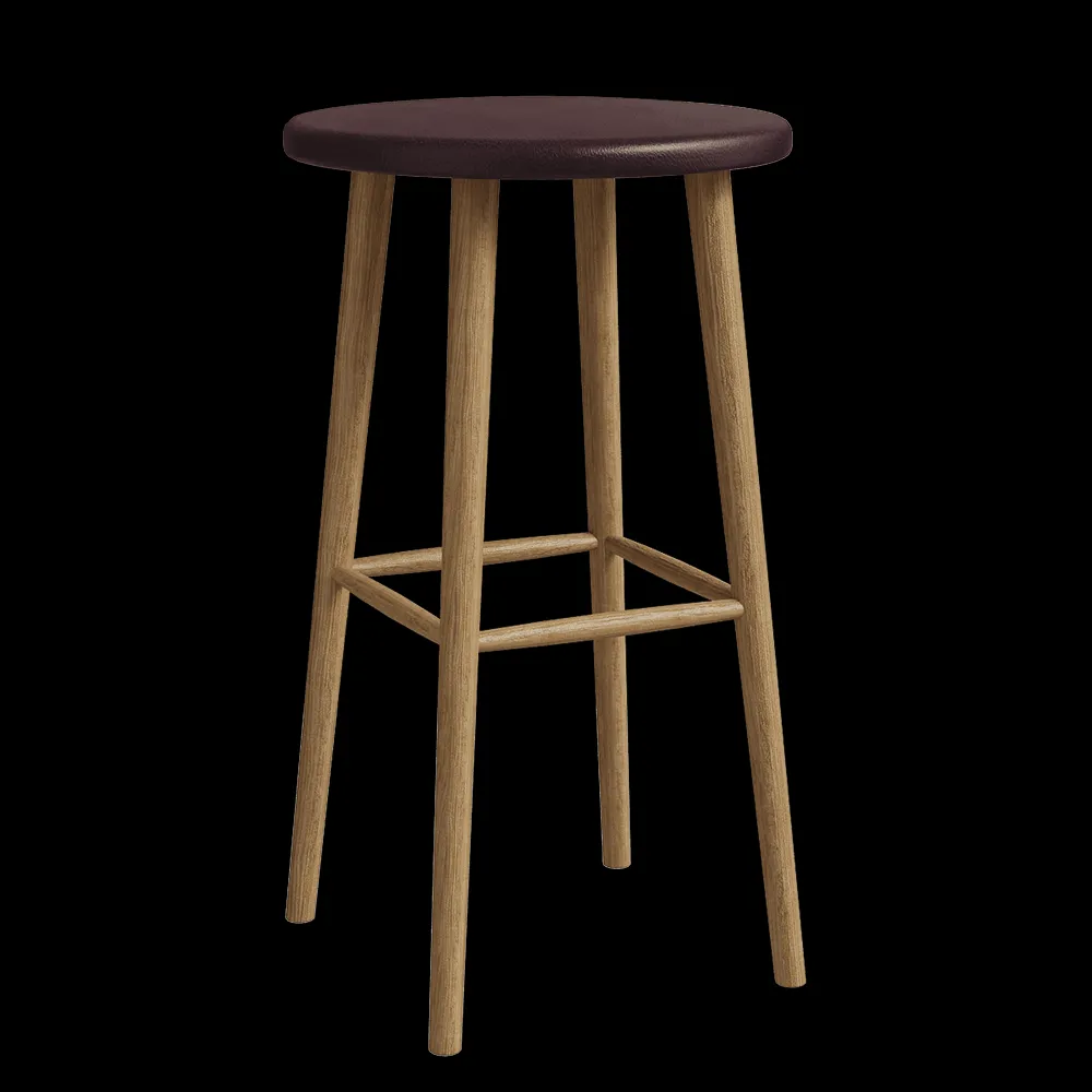 Stolab – Bar stool Miss Button 3ds Max
