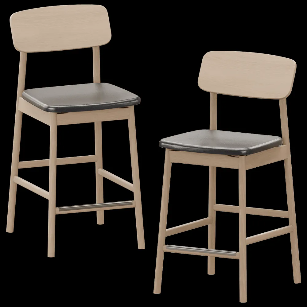 Stolab – Bar stool Prima Vista  H96  Birch 3ds Max