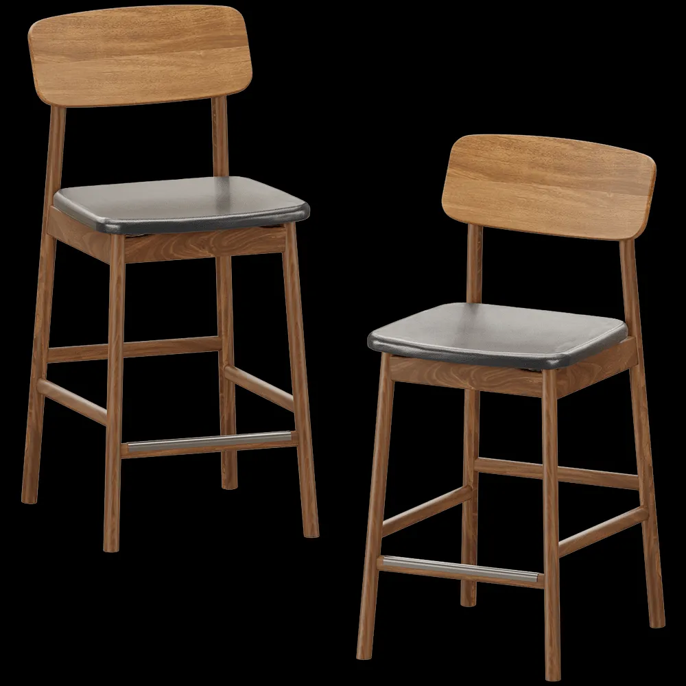 Stolab – Bar stool Prima Vista H96  Oak 3ds Max