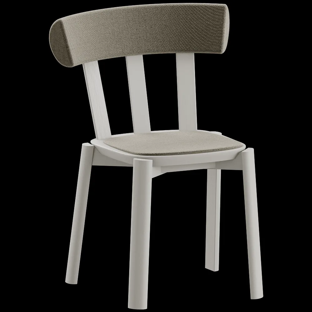 Stolab – Chair Alt upholstered 3ds Max