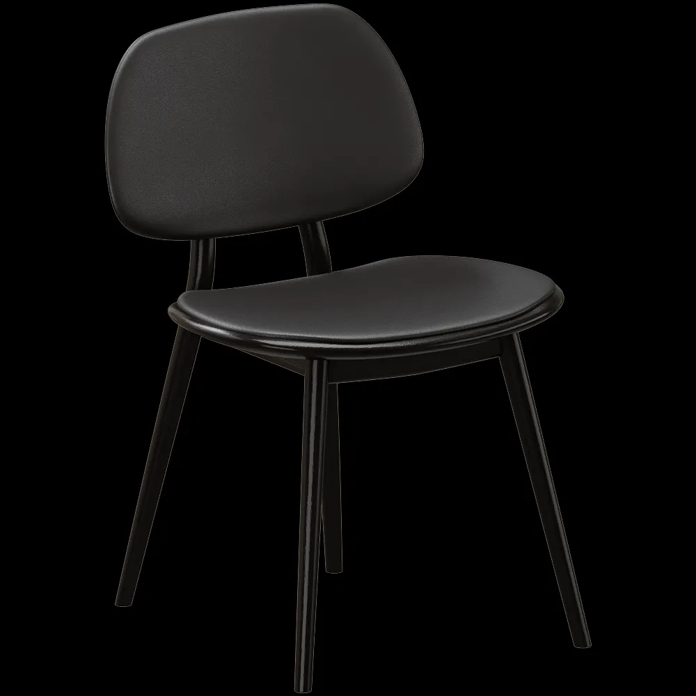Stolab – Chair  Upholstered Seat  Birch 3ds Max