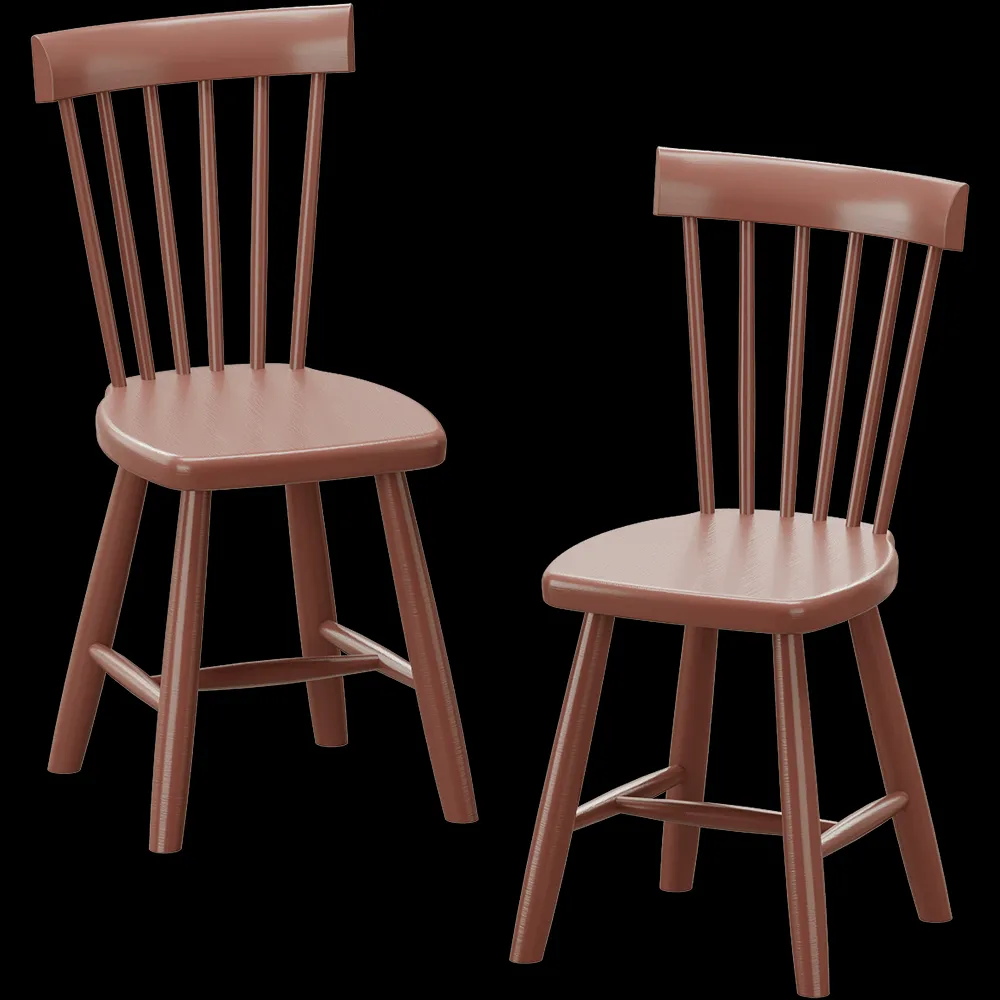 Stolab – Children Chair Lilla Åland H33  Birch 3ds Max