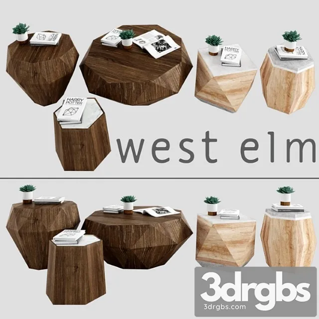 Stoly West Elm 4 3dsmax Download