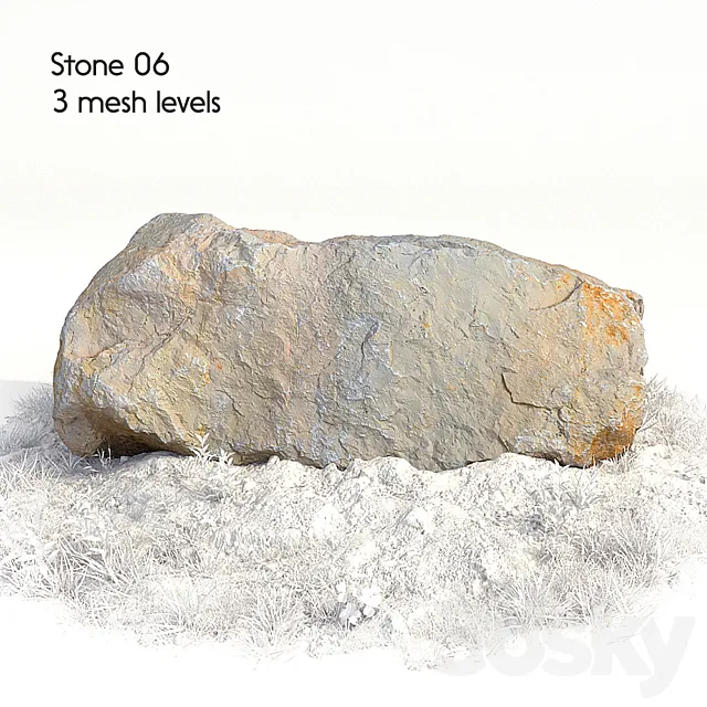 Stone 06 3ds Max