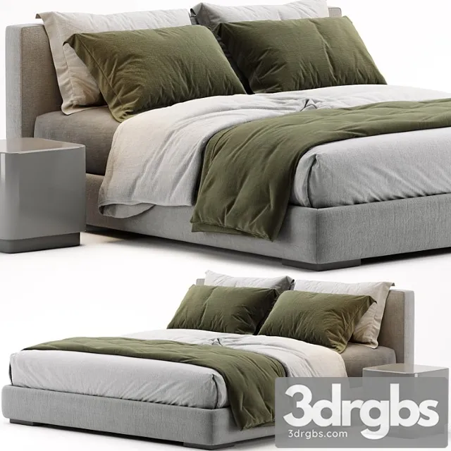 Stone bed by meridiani