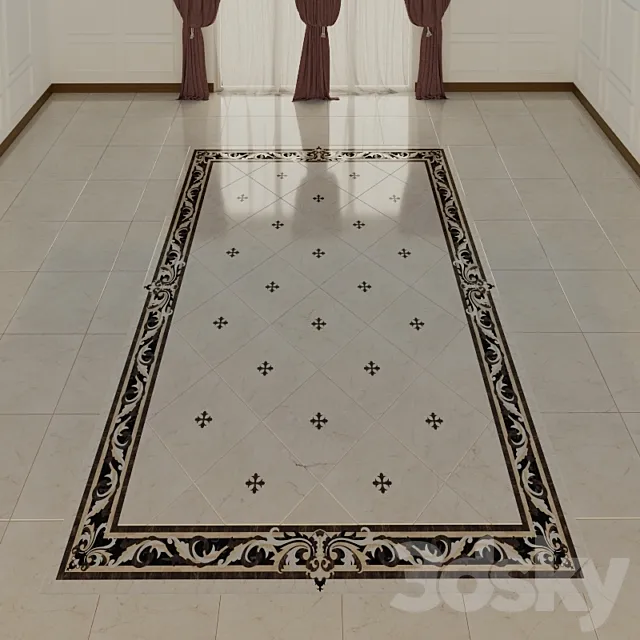 stone floor 1 3ds Max