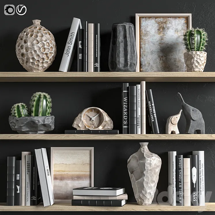 Stone Island | Stone Decor 3DS Max