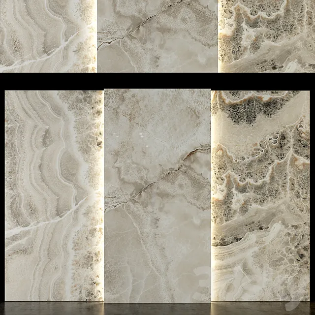 Stone Marble set 88 3DS Max Model