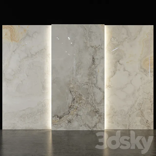 Stone Marble set 98 3DS Max Model