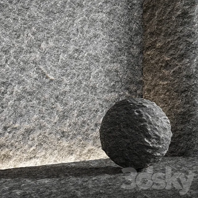 Stone material. 31 pbr seamless 3ds Max