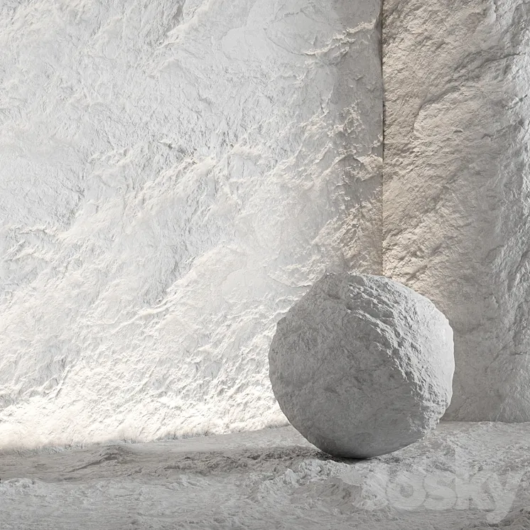 Stone material rock. 32 pbr seamless 3DS Max