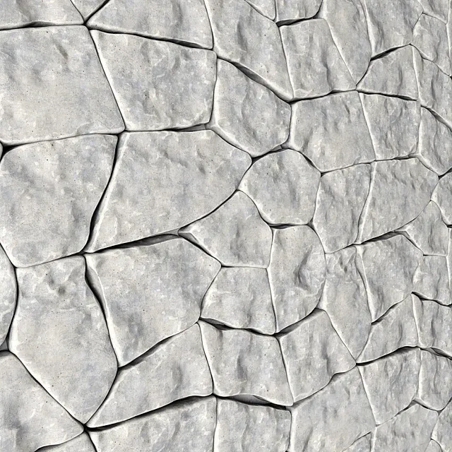 Stone panel wite 3DS Max Model