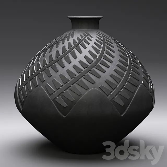 Stone Vase 3ds Max