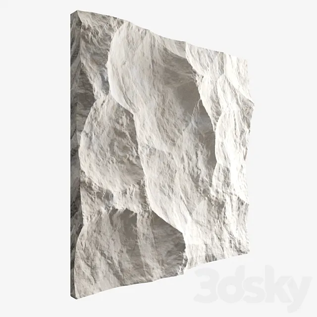 Stone wall 291 3ds Max