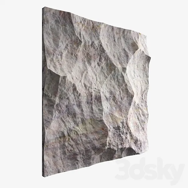 Stone wall_59 3DSMax File