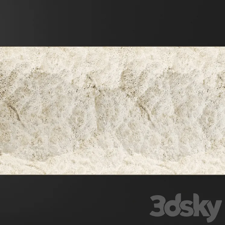Stone white wall texture 3DS Max