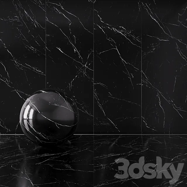 Stone_01_Nero_Marquina 3DS Max Model