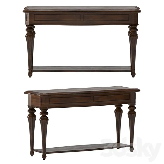 Stoneford console table 3DS Max Model