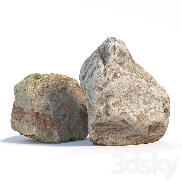 Stones 135 3ds Max