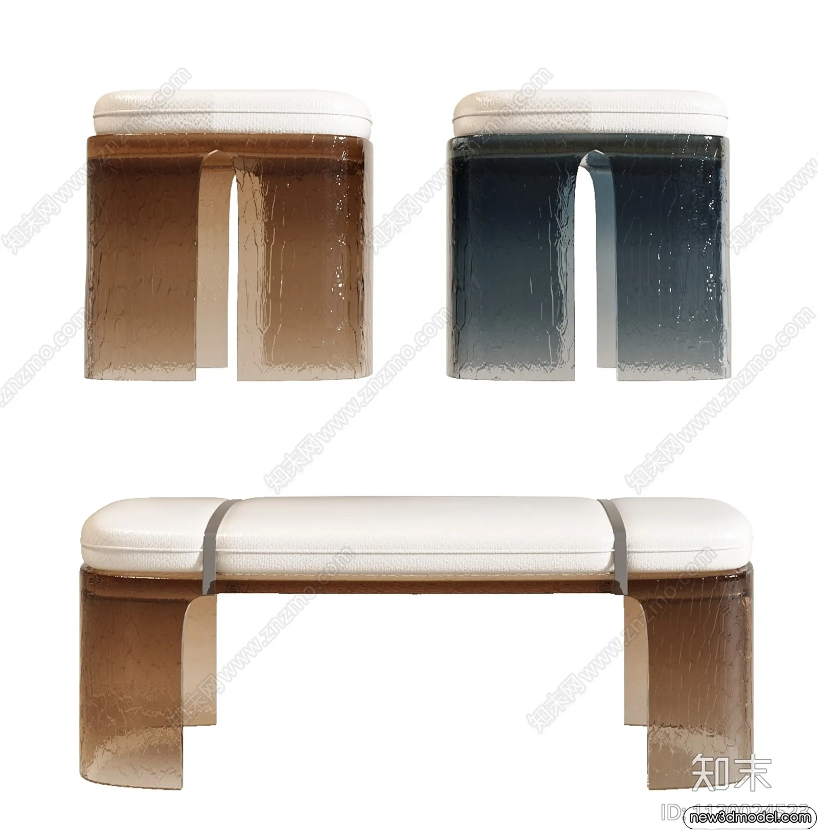 Stool – Bar Chair – 3D Models – 3D Furniture Models for Interior – 015