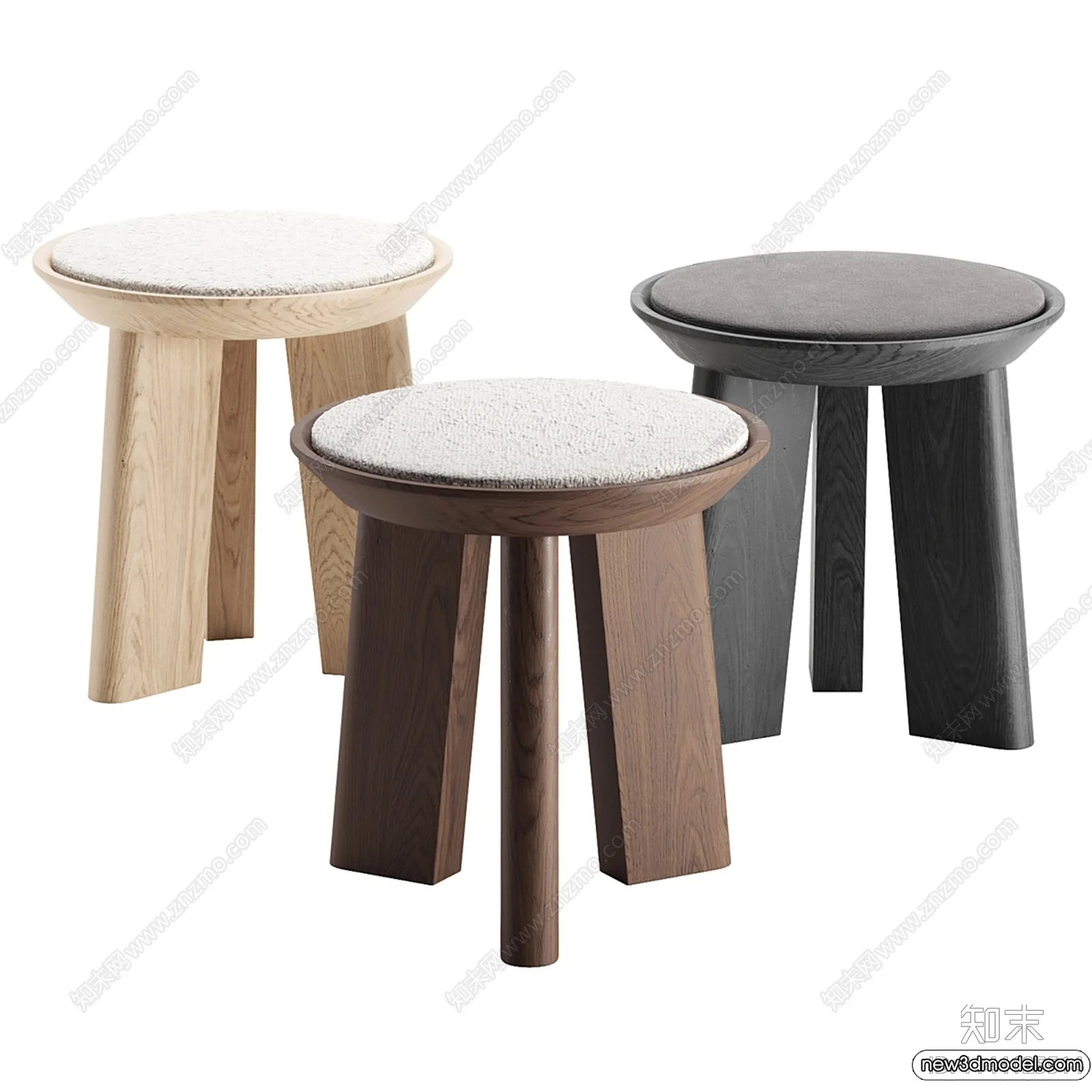 Stool – Bar Chair – 3D Models – 3D Furniture Models for Interior – 052