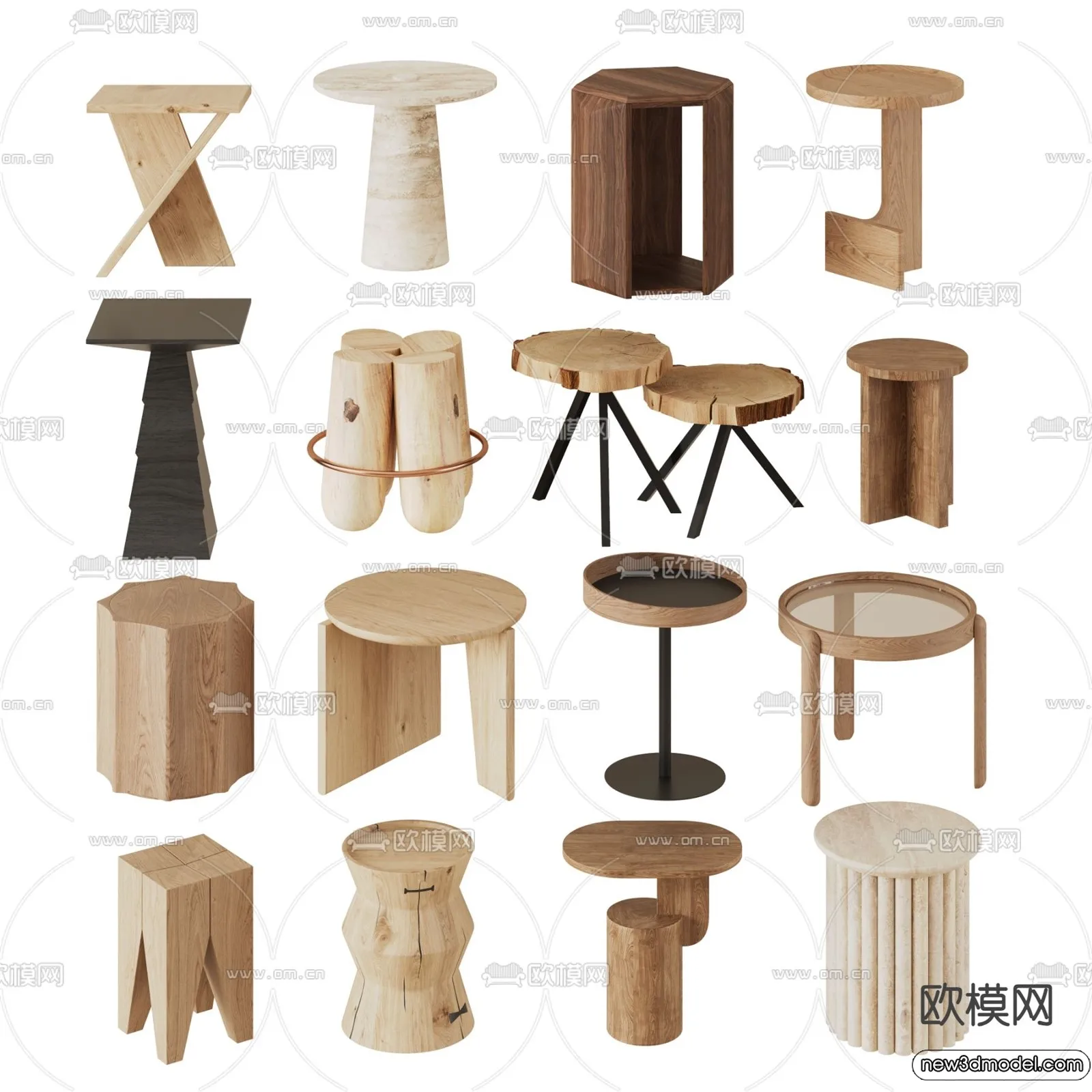 Stool – Bar Chair – 3D Models – 3D Furniture Models for Interior – 053