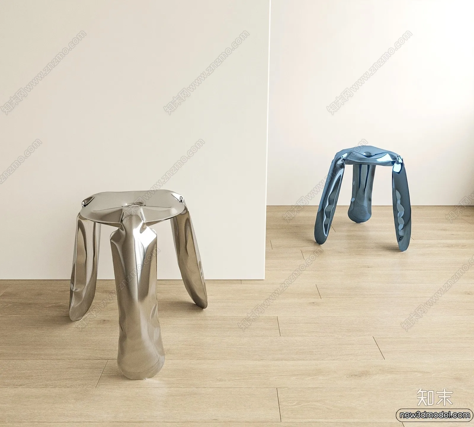 Stool – Bar Chair – 3D Models – 3D Furniture Models for Interior – 068