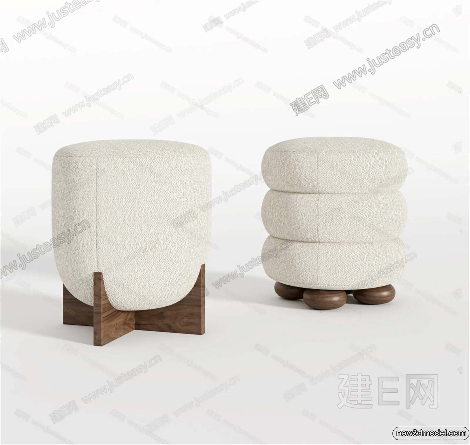 Stool – Bar Chair – 3D Models – 3D Furniture Models for Interior – 082