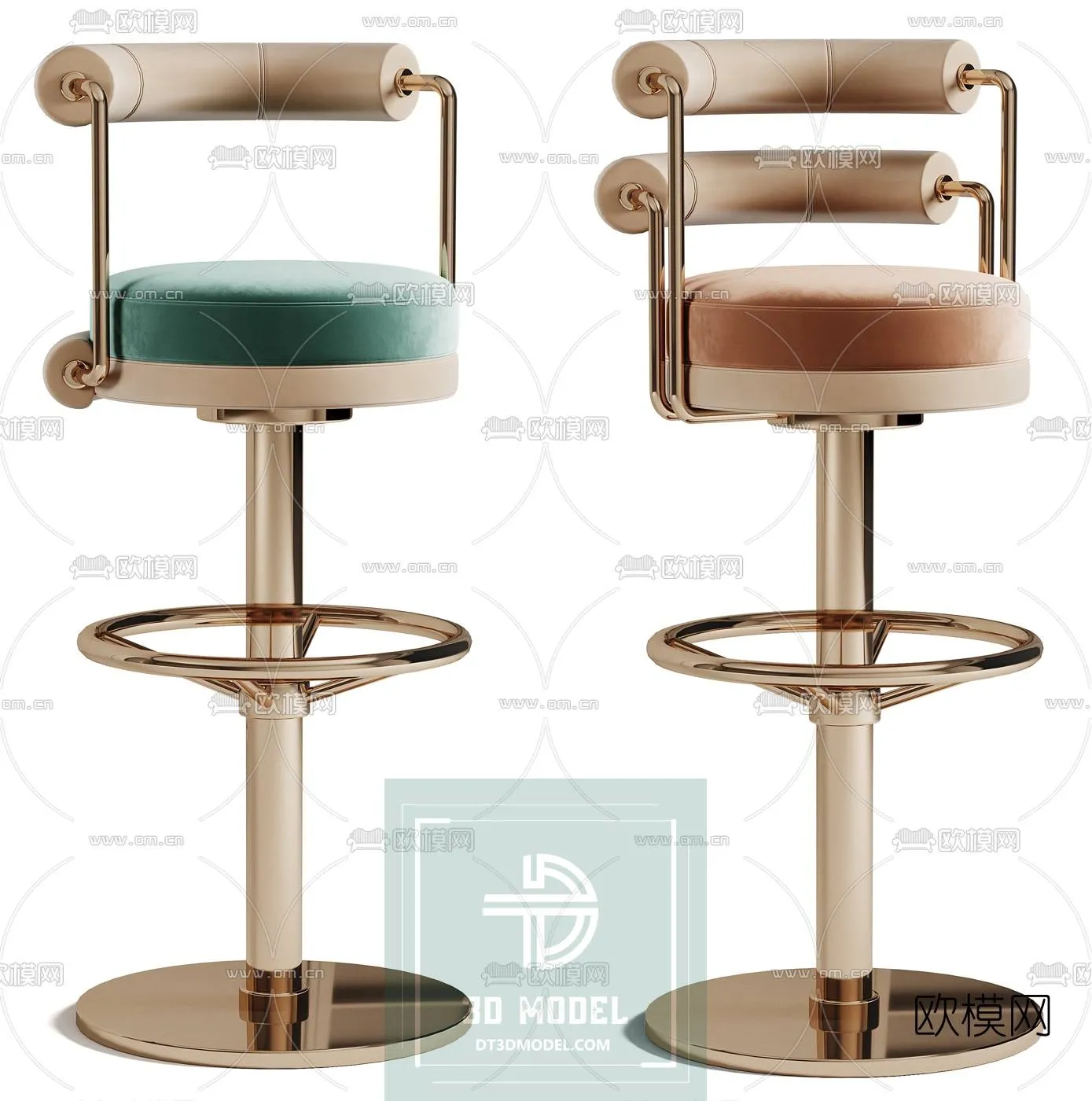 STOOL – BAR CHAIR – 3DS MAX – 008