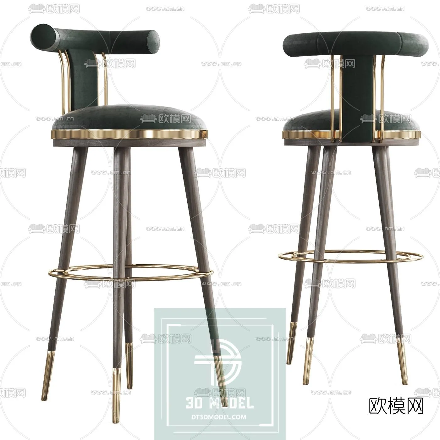 STOOL – BAR CHAIR – 3DS MAX – 011
