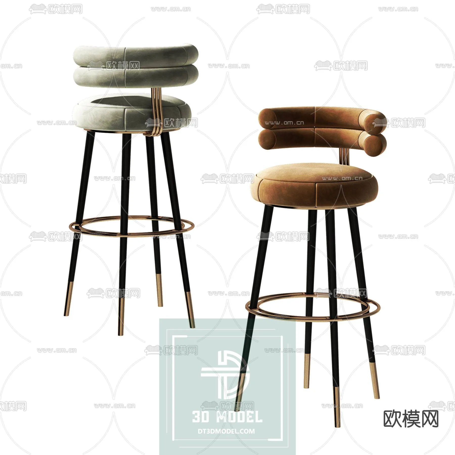 STOOL – BAR CHAIR – 3DS MAX – 013