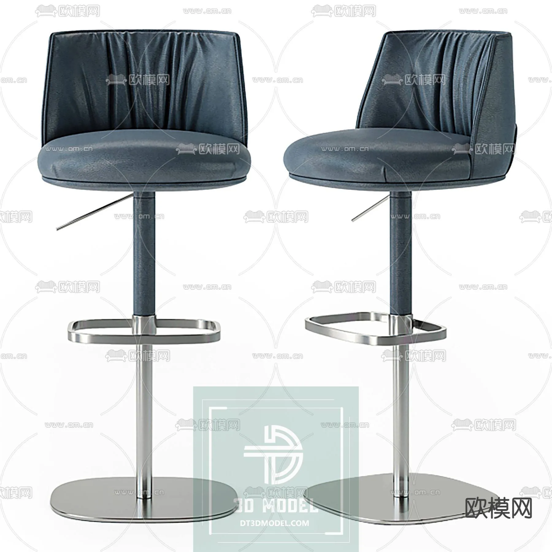STOOL – BAR CHAIR – 3DS MAX – 014