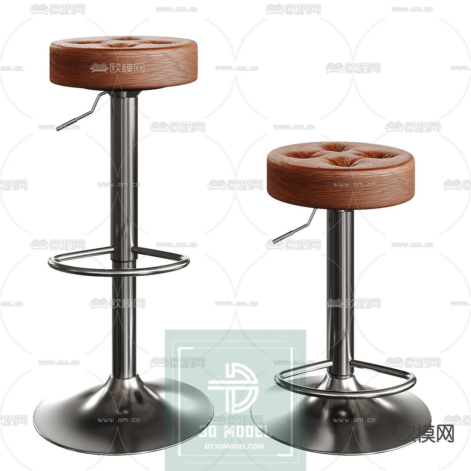 STOOL – BAR CHAIR – 3DS MAX – 016